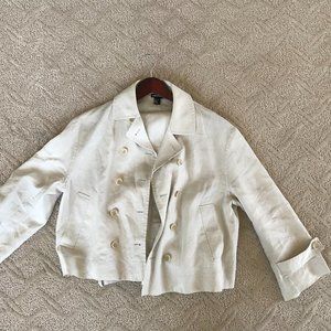 DKNY Cream Pant Suit Size 4